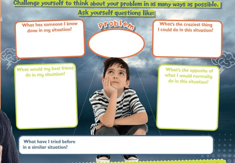 Kid's brainstorming exercise