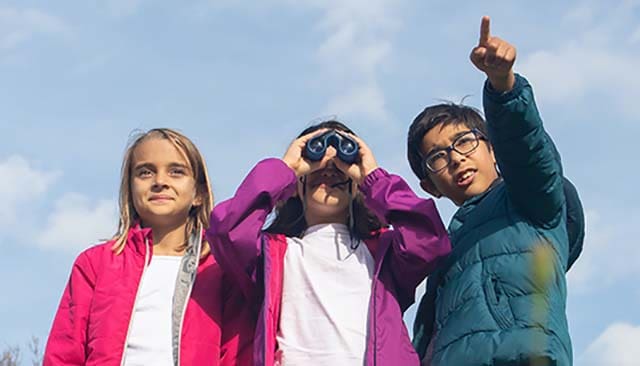 Get your kids outside treasure hunting