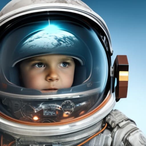 Children of the future in outer space