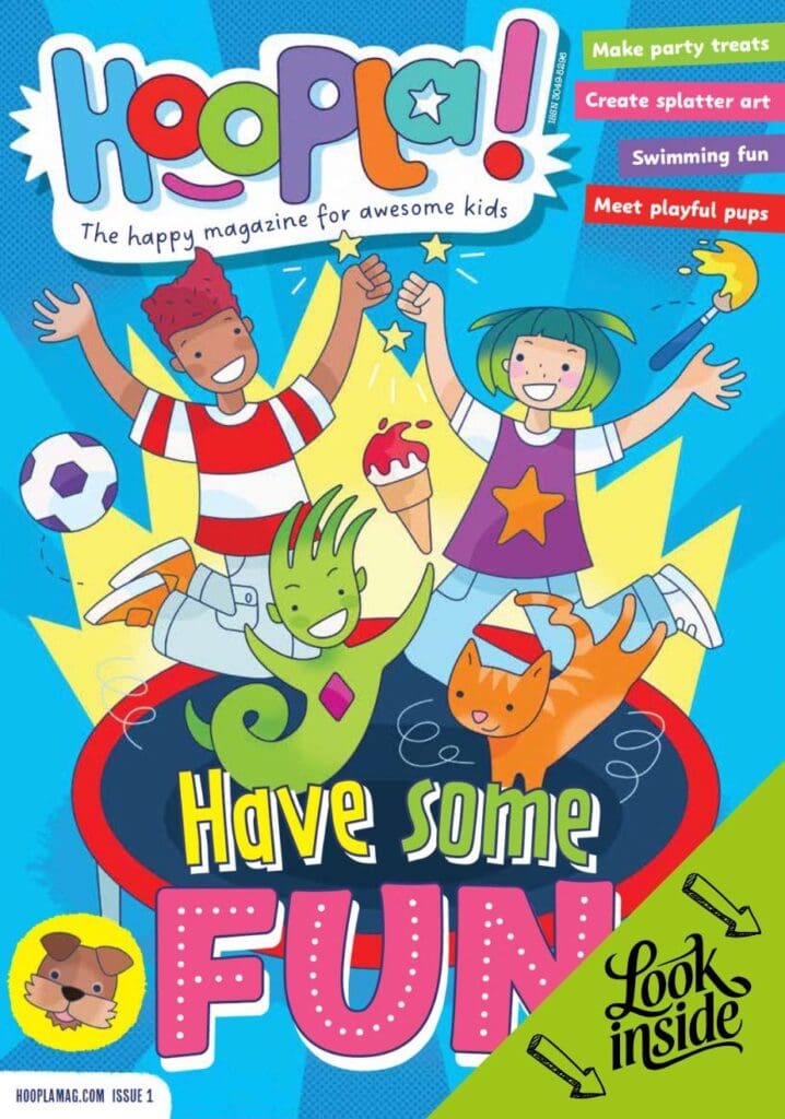 Look Inside Hoopla Issue 1