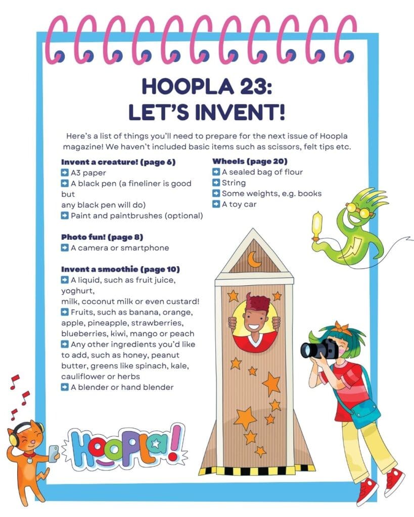 Hoopla 23: Let's invent! - kitlist
