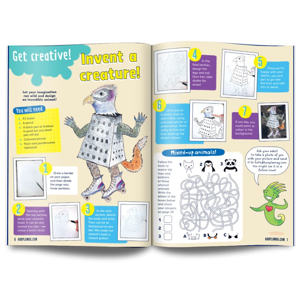 Hoopla 23: Let's Invent - art